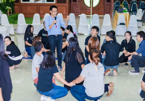 ภาพกิจกรรม คณะวิทยาศาสตร์และเทคโนโลยี จัดโครงการอบรมเชิงปฏิบัติการ กิจกรรมรักองค์กร