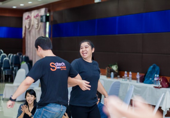 ภาพกิจกรรม คณะวิทยาศาสตร์และเทคโนโลยี จัดโครงการอบรมเชิงปฏิบัติการ กิจกรรมรักองค์กร