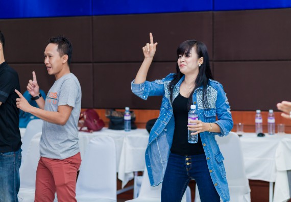 ภาพกิจกรรม คณะวิทยาศาสตร์และเทคโนโลยี จัดโครงการอบรมเชิงปฏิบัติการ กิจกรรมรักองค์กร