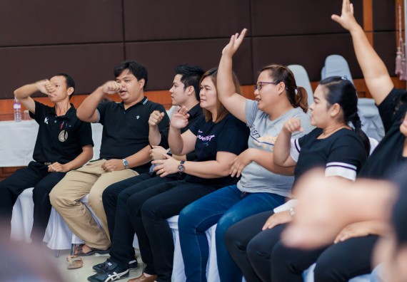 ภาพกิจกรรม คณะวิทยาศาสตร์และเทคโนโลยี จัดโครงการอบรมเชิงปฏิบัติการ กิจกรรมรักองค์กร