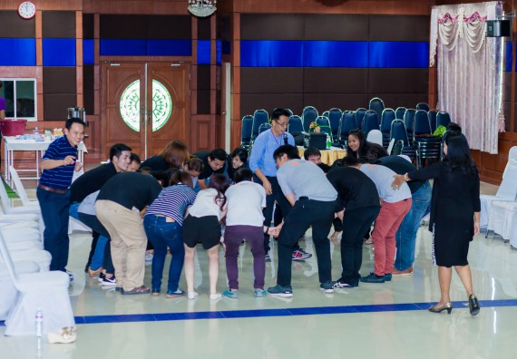 ภาพกิจกรรม คณะวิทยาศาสตร์และเทคโนโลยี จัดโครงการอบรมเชิงปฏิบัติการ กิจกรรมรักองค์กร