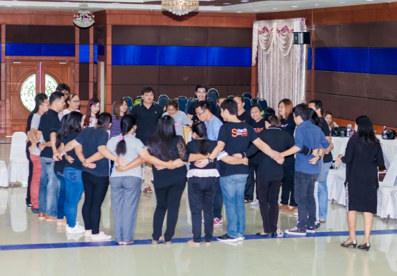 ภาพกิจกรรม คณะวิทยาศาสตร์และเทคโนโลยี จัดโครงการอบรมเชิงปฏิบัติการ กิจกรรมรักองค์กร