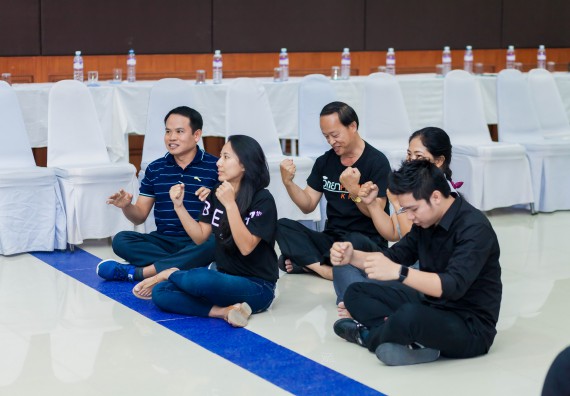 ภาพกิจกรรม คณะวิทยาศาสตร์และเทคโนโลยี จัดโครงการอบรมเชิงปฏิบัติการ กิจกรรมรักองค์กร