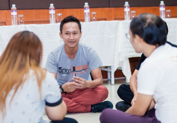 ภาพกิจกรรม คณะวิทยาศาสตร์และเทคโนโลยี จัดโครงการอบรมเชิงปฏิบัติการ กิจกรรมรักองค์กร