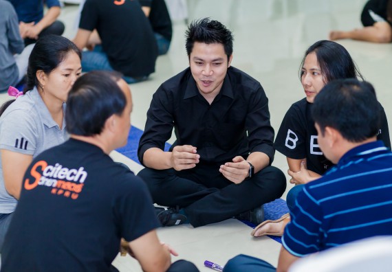 ภาพกิจกรรม คณะวิทยาศาสตร์และเทคโนโลยี จัดโครงการอบรมเชิงปฏิบัติการ กิจกรรมรักองค์กร