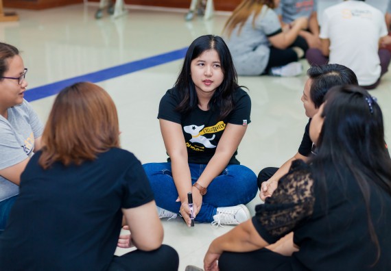 ภาพกิจกรรม คณะวิทยาศาสตร์และเทคโนโลยี จัดโครงการอบรมเชิงปฏิบัติการ กิจกรรมรักองค์กร