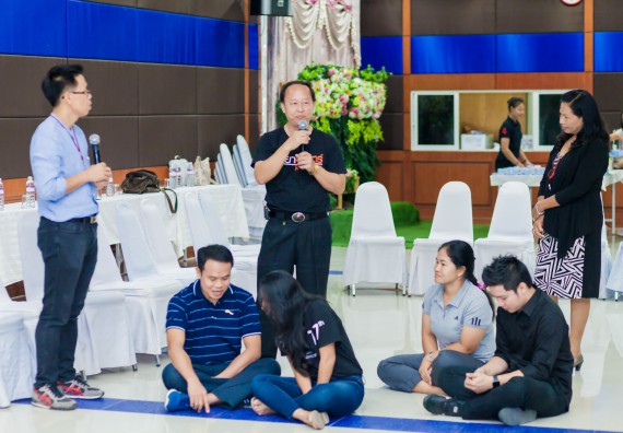 ภาพกิจกรรม คณะวิทยาศาสตร์และเทคโนโลยี จัดโครงการอบรมเชิงปฏิบัติการ กิจกรรมรักองค์กร