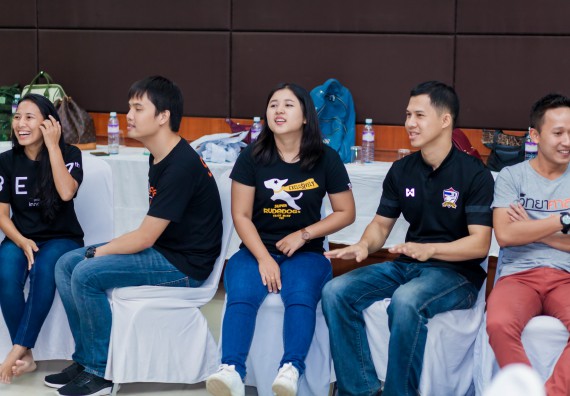 ภาพกิจกรรม คณะวิทยาศาสตร์และเทคโนโลยี จัดโครงการอบรมเชิงปฏิบัติการ กิจกรรมรักองค์กร