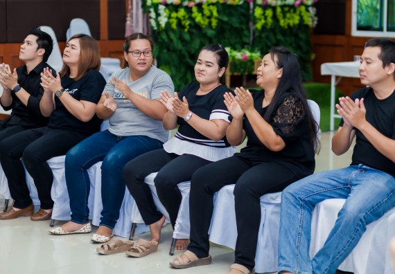 ภาพกิจกรรม คณะวิทยาศาสตร์และเทคโนโลยี จัดโครงการอบรมเชิงปฏิบัติการ กิจกรรมรักองค์กร