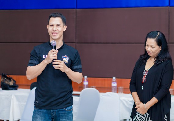 ภาพกิจกรรม คณะวิทยาศาสตร์และเทคโนโลยี จัดโครงการอบรมเชิงปฏิบัติการ กิจกรรมรักองค์กร