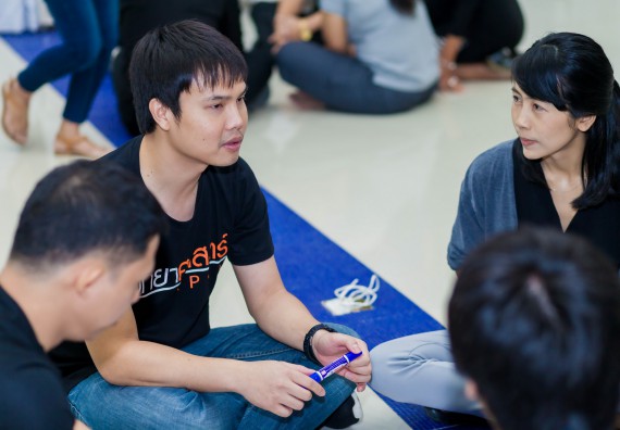 ภาพกิจกรรม คณะวิทยาศาสตร์และเทคโนโลยี จัดโครงการอบรมเชิงปฏิบัติการ กิจกรรมรักองค์กร