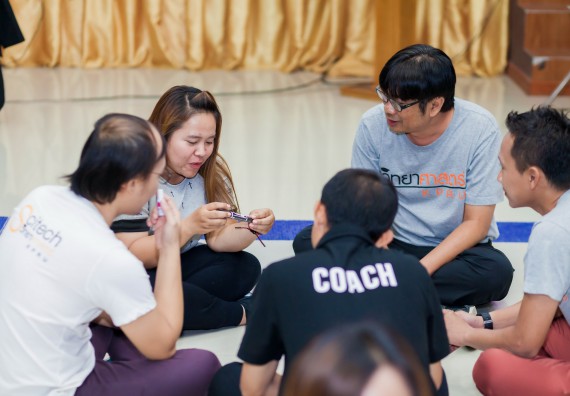 ภาพกิจกรรม คณะวิทยาศาสตร์และเทคโนโลยี จัดโครงการอบรมเชิงปฏิบัติการ กิจกรรมรักองค์กร