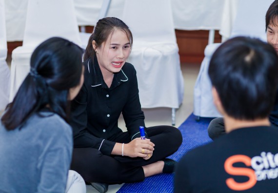 ภาพกิจกรรม คณะวิทยาศาสตร์และเทคโนโลยี จัดโครงการอบรมเชิงปฏิบัติการ กิจกรรมรักองค์กร