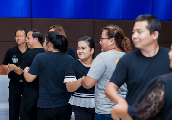 ภาพกิจกรรม คณะวิทยาศาสตร์และเทคโนโลยี จัดโครงการอบรมเชิงปฏิบัติการ กิจกรรมรักองค์กร