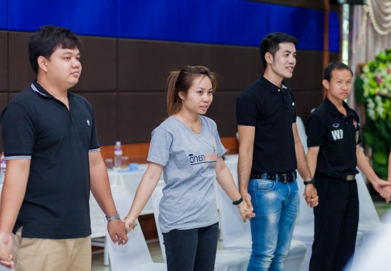 ภาพกิจกรรม คณะวิทยาศาสตร์และเทคโนโลยี จัดโครงการอบรมเชิงปฏิบัติการ กิจกรรมรักองค์กร