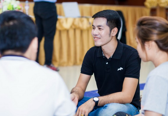 ภาพกิจกรรม คณะวิทยาศาสตร์และเทคโนโลยี จัดโครงการอบรมเชิงปฏิบัติการ กิจกรรมรักองค์กร