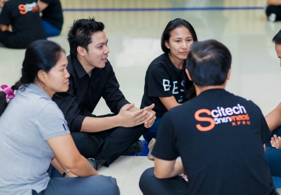 ภาพกิจกรรม คณะวิทยาศาสตร์และเทคโนโลยี จัดโครงการอบรมเชิงปฏิบัติการ กิจกรรมรักองค์กร