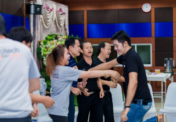 ภาพกิจกรรม คณะวิทยาศาสตร์และเทคโนโลยี จัดโครงการอบรมเชิงปฏิบัติการ กิจกรรมรักองค์กร