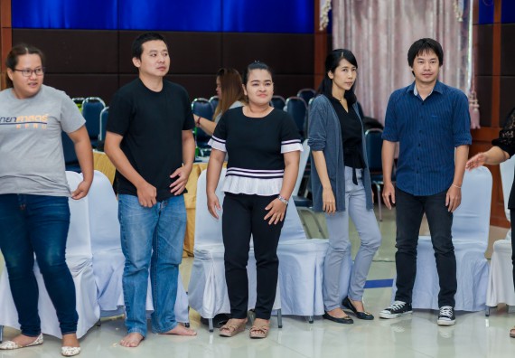 ภาพกิจกรรม คณะวิทยาศาสตร์และเทคโนโลยี จัดโครงการอบรมเชิงปฏิบัติการ กิจกรรมรักองค์กร