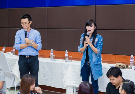 ภาพกิจกรรม คณะวิทยาศาสตร์และเทคโนโลยี จัดโครงการอบรมเชิงปฏิบัติการ กิจกรรมรักองค์กร