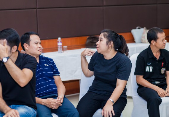 ภาพกิจกรรม คณะวิทยาศาสตร์และเทคโนโลยี จัดโครงการอบรมเชิงปฏิบัติการ กิจกรรมรักองค์กร