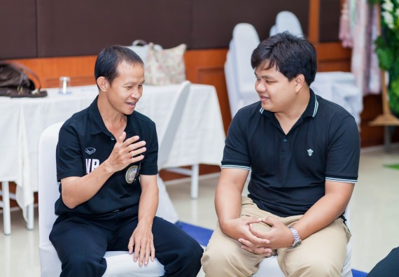 ภาพกิจกรรม คณะวิทยาศาสตร์และเทคโนโลยี จัดโครงการอบรมเชิงปฏิบัติการ กิจกรรมรักองค์กร