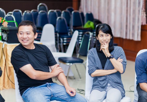 ภาพกิจกรรม คณะวิทยาศาสตร์และเทคโนโลยี จัดโครงการอบรมเชิงปฏิบัติการ กิจกรรมรักองค์กร