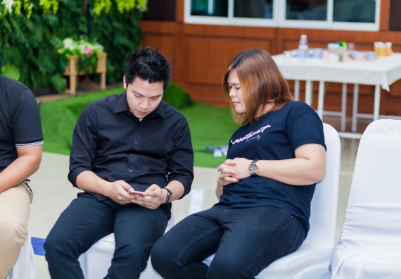 ภาพกิจกรรม คณะวิทยาศาสตร์และเทคโนโลยี จัดโครงการอบรมเชิงปฏิบัติการ กิจกรรมรักองค์กร