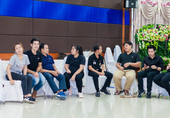 ภาพกิจกรรม คณะวิทยาศาสตร์และเทคโนโลยี จัดโครงการอบรมเชิงปฏิบัติการ กิจกรรมรักองค์กร