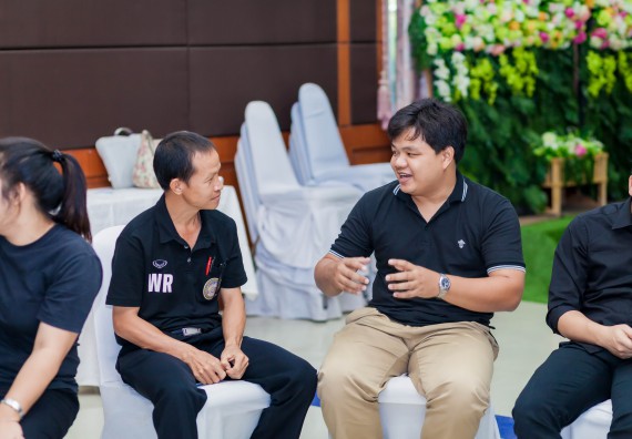 ภาพกิจกรรม คณะวิทยาศาสตร์และเทคโนโลยี จัดโครงการอบรมเชิงปฏิบัติการ กิจกรรมรักองค์กร