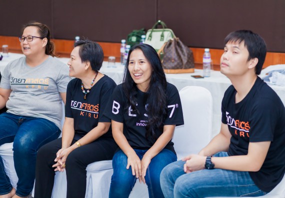 ภาพกิจกรรม คณะวิทยาศาสตร์และเทคโนโลยี จัดโครงการอบรมเชิงปฏิบัติการ กิจกรรมรักองค์กร