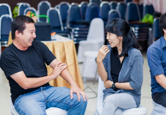 ภาพกิจกรรม คณะวิทยาศาสตร์และเทคโนโลยี จัดโครงการอบรมเชิงปฏิบัติการ กิจกรรมรักองค์กร