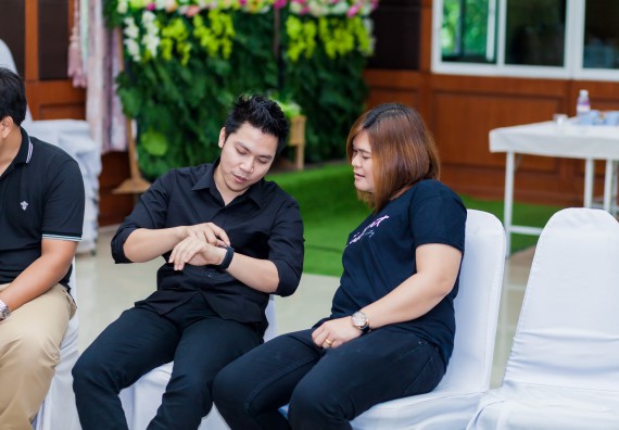 ภาพกิจกรรม คณะวิทยาศาสตร์และเทคโนโลยี จัดโครงการอบรมเชิงปฏิบัติการ กิจกรรมรักองค์กร