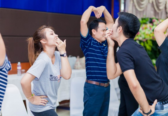 ภาพกิจกรรม คณะวิทยาศาสตร์และเทคโนโลยี จัดโครงการอบรมเชิงปฏิบัติการ กิจกรรมรักองค์กร