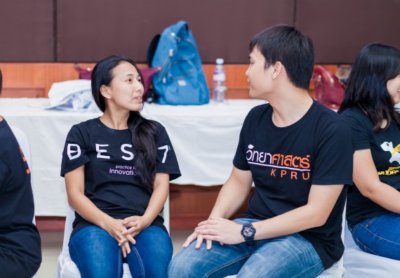 ภาพกิจกรรม คณะวิทยาศาสตร์และเทคโนโลยี จัดโครงการอบรมเชิงปฏิบัติการ กิจกรรมรักองค์กร