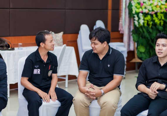 ภาพกิจกรรม คณะวิทยาศาสตร์และเทคโนโลยี จัดโครงการอบรมเชิงปฏิบัติการ กิจกรรมรักองค์กร