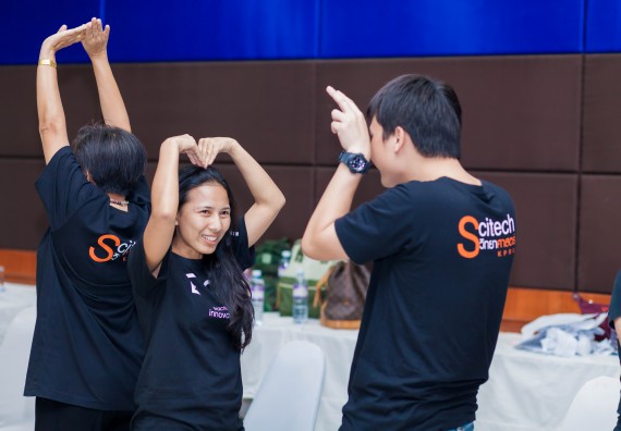 ภาพกิจกรรม คณะวิทยาศาสตร์และเทคโนโลยี จัดโครงการอบรมเชิงปฏิบัติการ กิจกรรมรักองค์กร