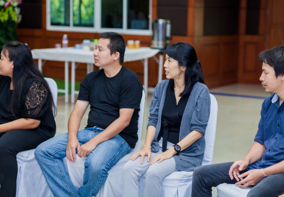 ภาพกิจกรรม คณะวิทยาศาสตร์และเทคโนโลยี จัดโครงการอบรมเชิงปฏิบัติการ กิจกรรมรักองค์กร