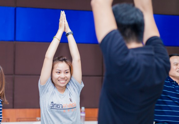 ภาพกิจกรรม คณะวิทยาศาสตร์และเทคโนโลยี จัดโครงการอบรมเชิงปฏิบัติการ กิจกรรมรักองค์กร