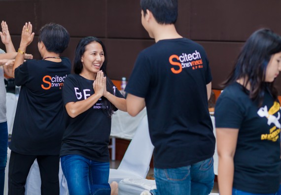 ภาพกิจกรรม คณะวิทยาศาสตร์และเทคโนโลยี จัดโครงการอบรมเชิงปฏิบัติการ กิจกรรมรักองค์กร