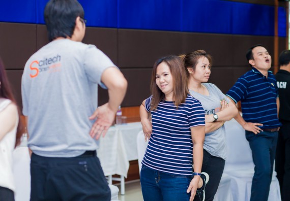 ภาพกิจกรรม คณะวิทยาศาสตร์และเทคโนโลยี จัดโครงการอบรมเชิงปฏิบัติการ กิจกรรมรักองค์กร