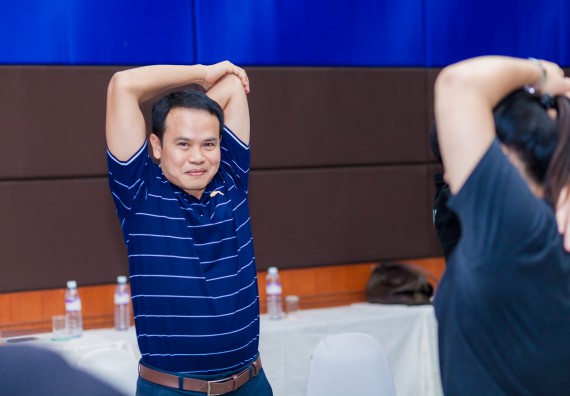 ภาพกิจกรรม คณะวิทยาศาสตร์และเทคโนโลยี จัดโครงการอบรมเชิงปฏิบัติการ กิจกรรมรักองค์กร