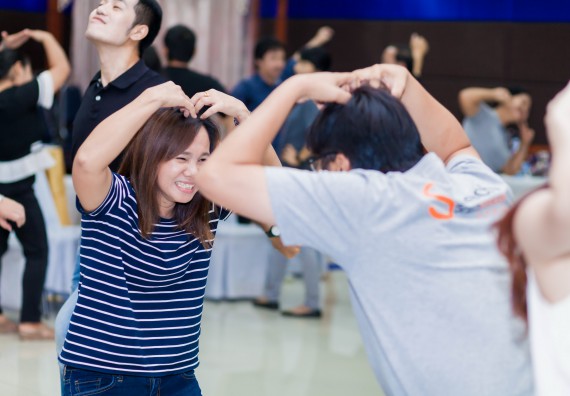 ภาพกิจกรรม คณะวิทยาศาสตร์และเทคโนโลยี จัดโครงการอบรมเชิงปฏิบัติการ กิจกรรมรักองค์กร