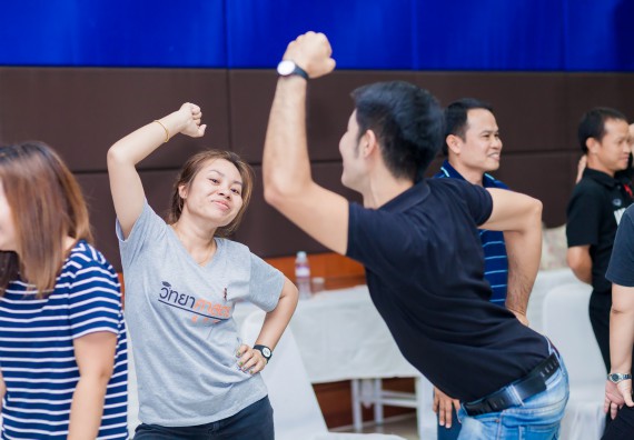 ภาพกิจกรรม คณะวิทยาศาสตร์และเทคโนโลยี จัดโครงการอบรมเชิงปฏิบัติการ กิจกรรมรักองค์กร