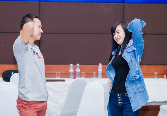 ภาพกิจกรรม คณะวิทยาศาสตร์และเทคโนโลยี จัดโครงการอบรมเชิงปฏิบัติการ กิจกรรมรักองค์กร