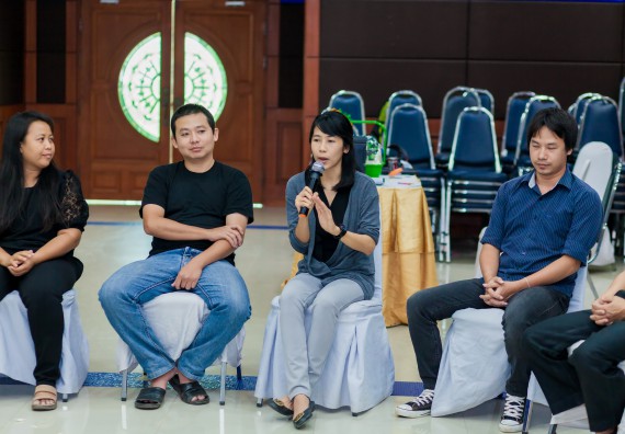 ภาพกิจกรรม คณะวิทยาศาสตร์และเทคโนโลยี จัดโครงการอบรมเชิงปฏิบัติการ กิจกรรมรักองค์กร