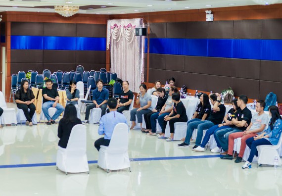 ภาพกิจกรรม คณะวิทยาศาสตร์และเทคโนโลยี จัดโครงการอบรมเชิงปฏิบัติการ กิจกรรมรักองค์กร