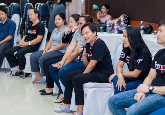 ภาพกิจกรรม คณะวิทยาศาสตร์และเทคโนโลยี จัดโครงการอบรมเชิงปฏิบัติการ กิจกรรมรักองค์กร