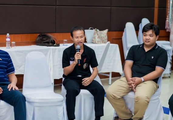 ภาพกิจกรรม คณะวิทยาศาสตร์และเทคโนโลยี จัดโครงการอบรมเชิงปฏิบัติการ กิจกรรมรักองค์กร