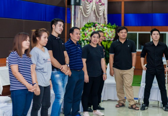 ภาพกิจกรรม คณะวิทยาศาสตร์และเทคโนโลยี จัดโครงการอบรมเชิงปฏิบัติการ กิจกรรมรักองค์กร